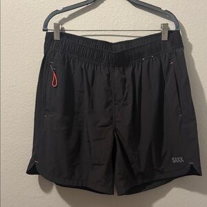 SAXX the gain maker 2 in 1 black 7”  Performance Shorts